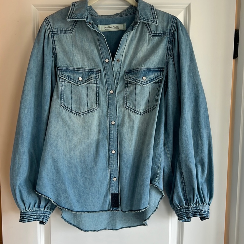 We The Free Denim Shirt